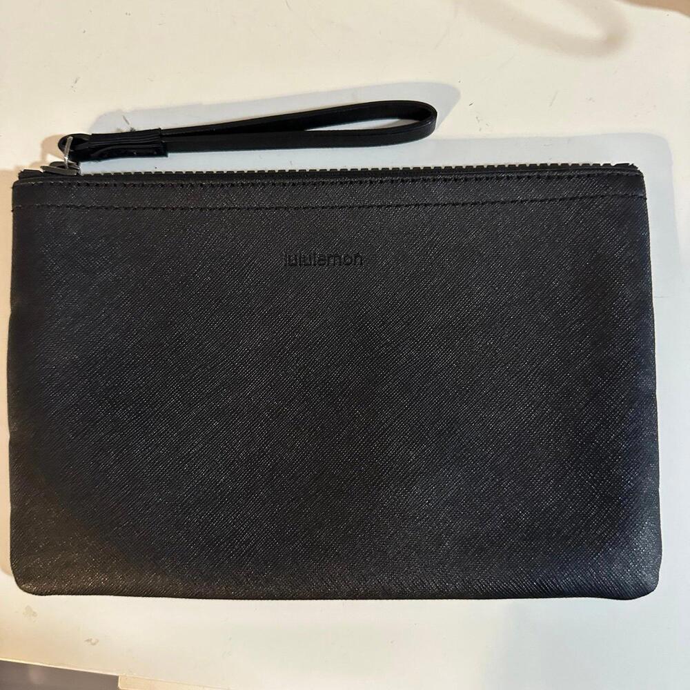 Lululemon Athletica Black Zippered Pouch